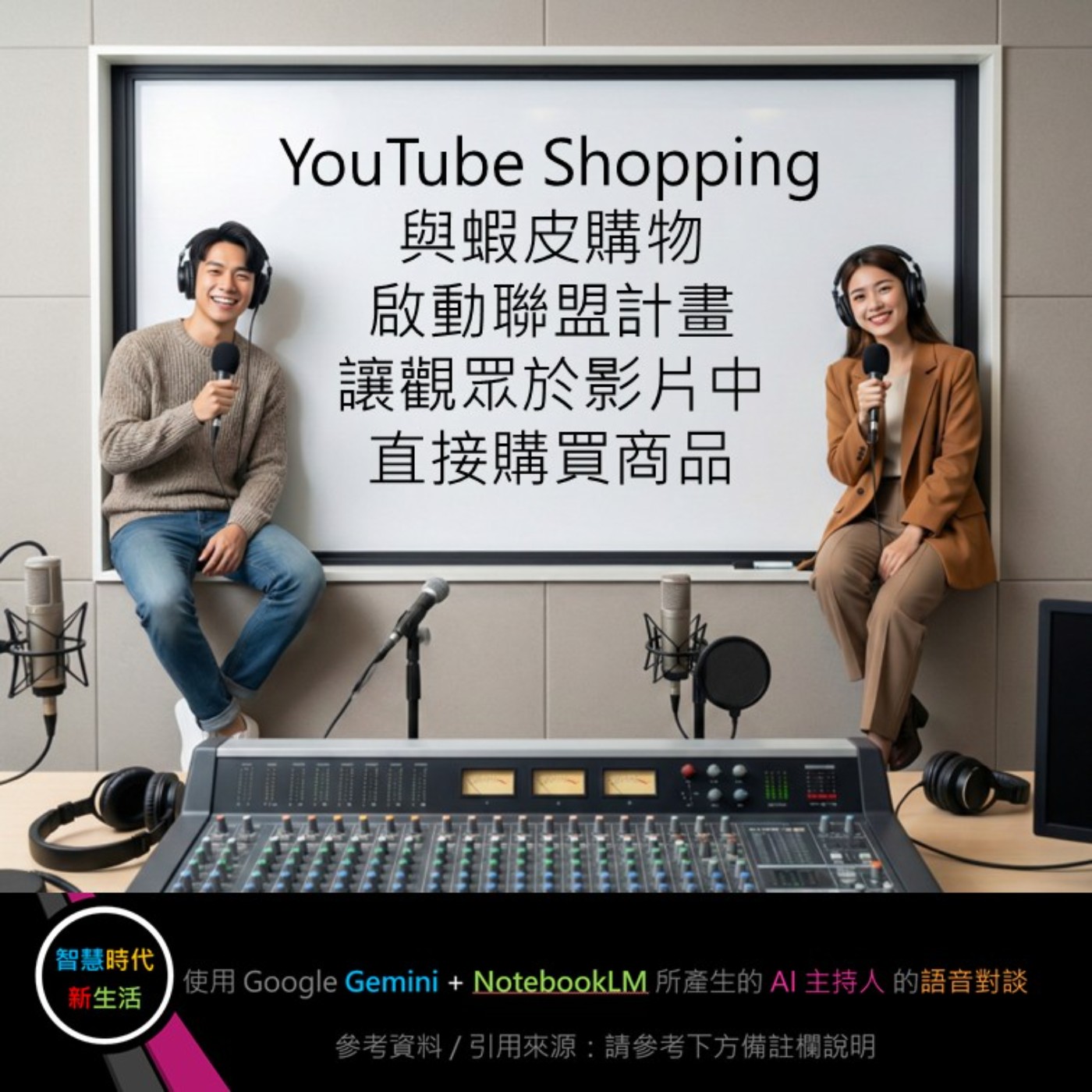 EP.298 [ Podcast ] YouTube Shopping 與蝦皮購物啟動聯盟計畫，讓觀眾於影片中直接購買商品 episode artwork