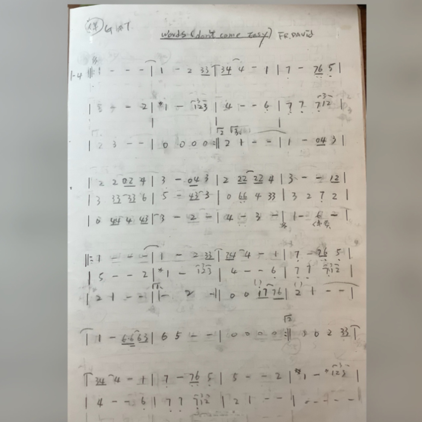 Words ( Don’t Come Esay )