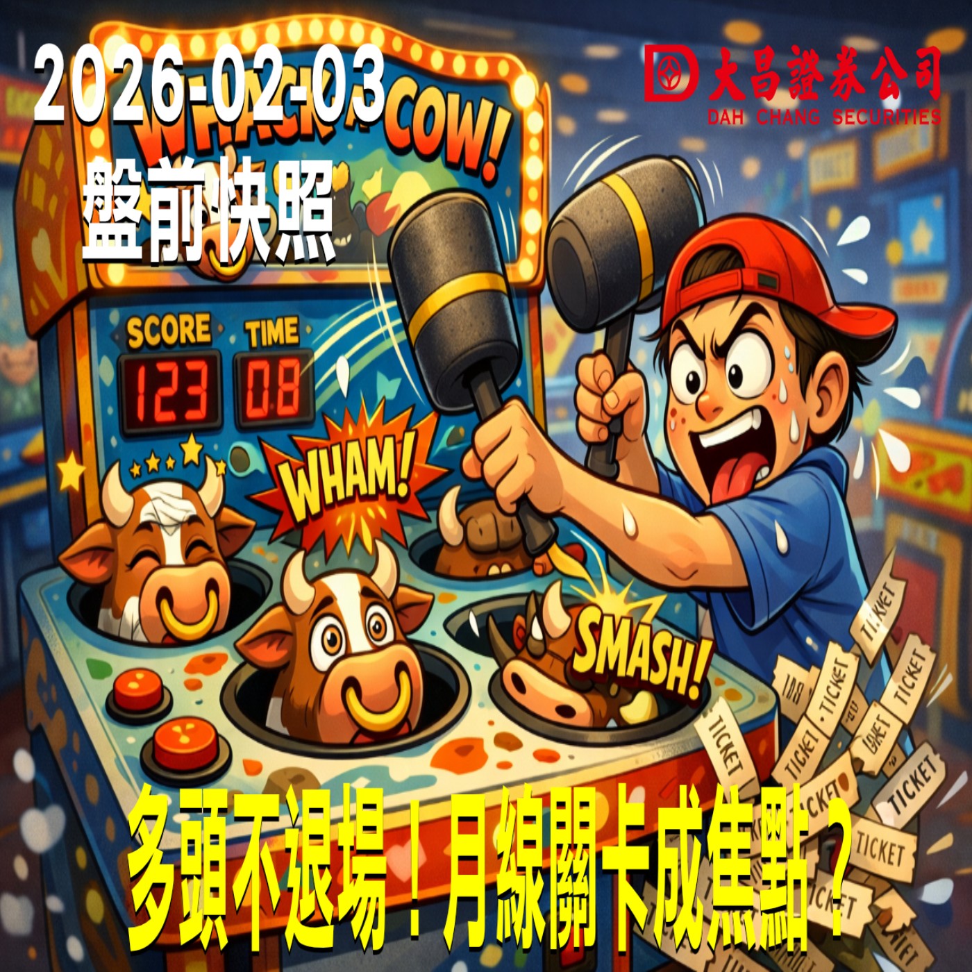 【大昌證券】2026年2月3日 盤前快照: 多頭不退場！月線關卡成焦點？ episode artwork