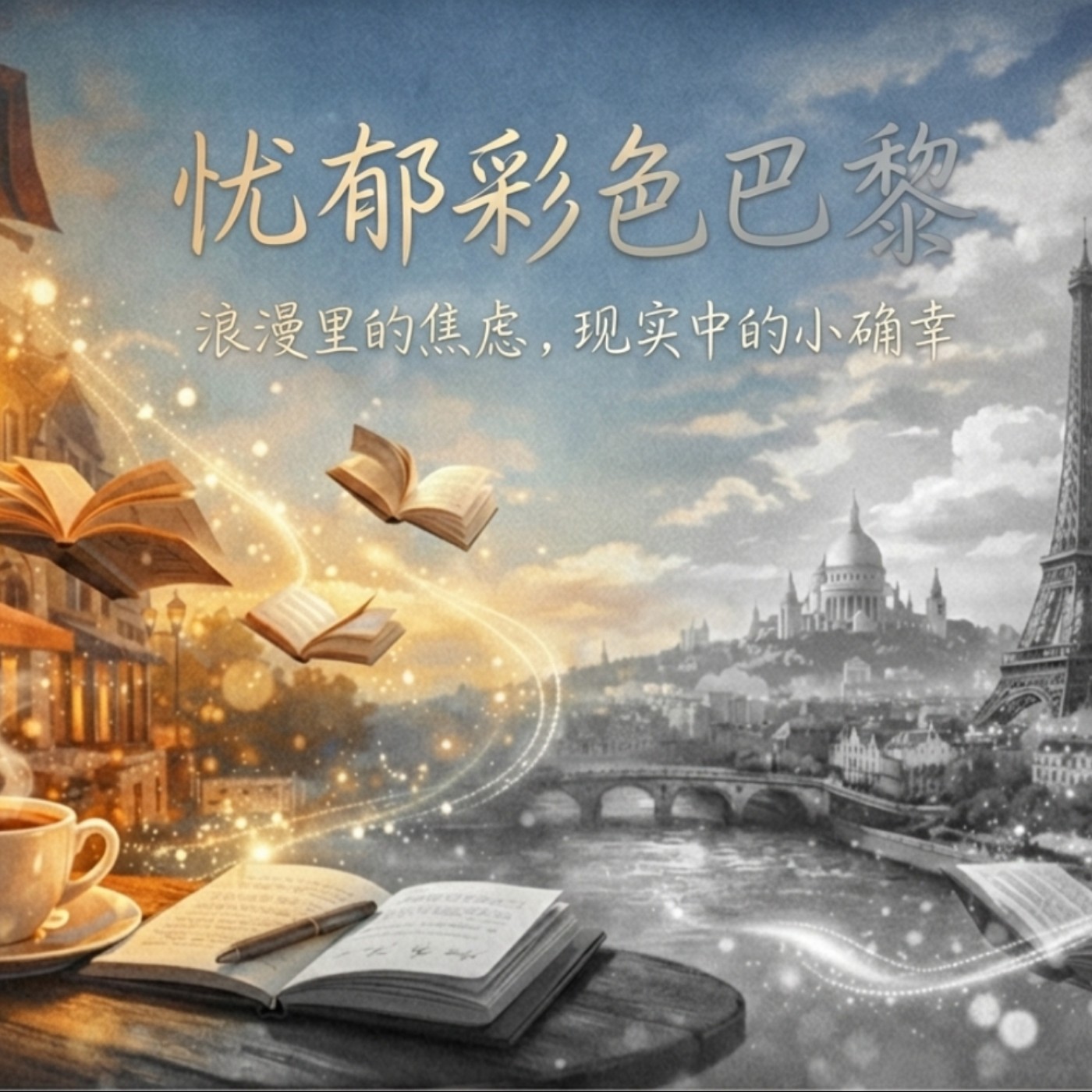 忧郁彩色巴黎