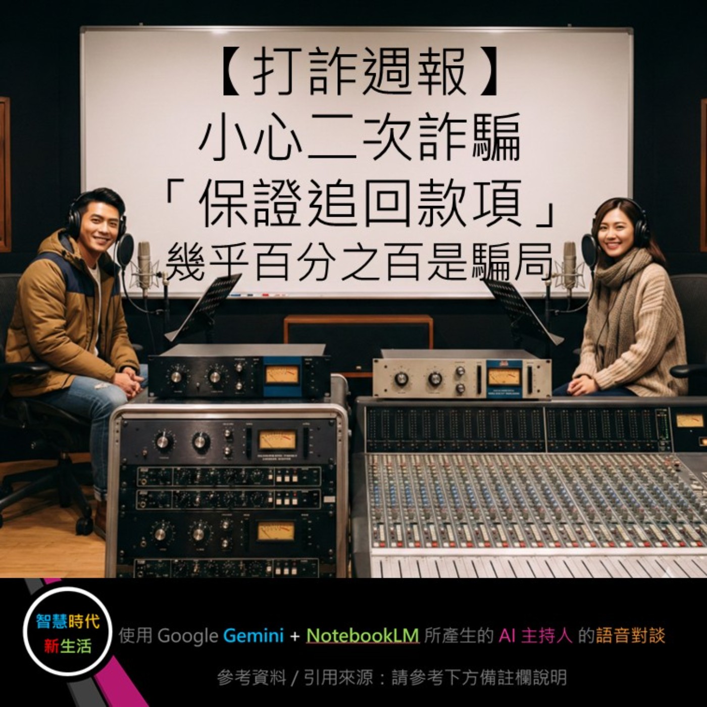 EP.278 [ Podcast ] 【打詐週報】小心二次詐騙「保證追回款項」幾乎百分之百是騙局 episode artwork