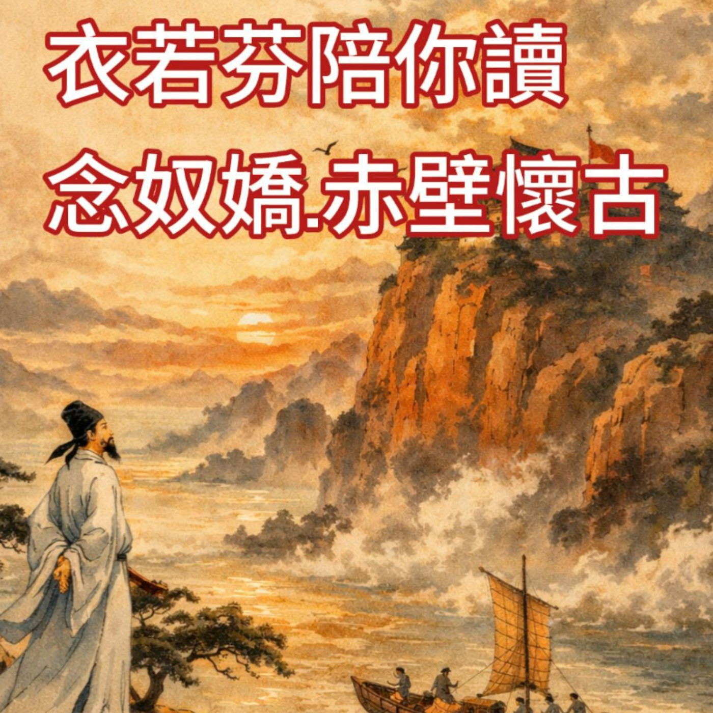 衣若芬陪你讀《念奴嬌.赤壁懷古》I Lo-fen reads “Niannujiao · Reminiscence of the Red Cliff” with you episode artwork