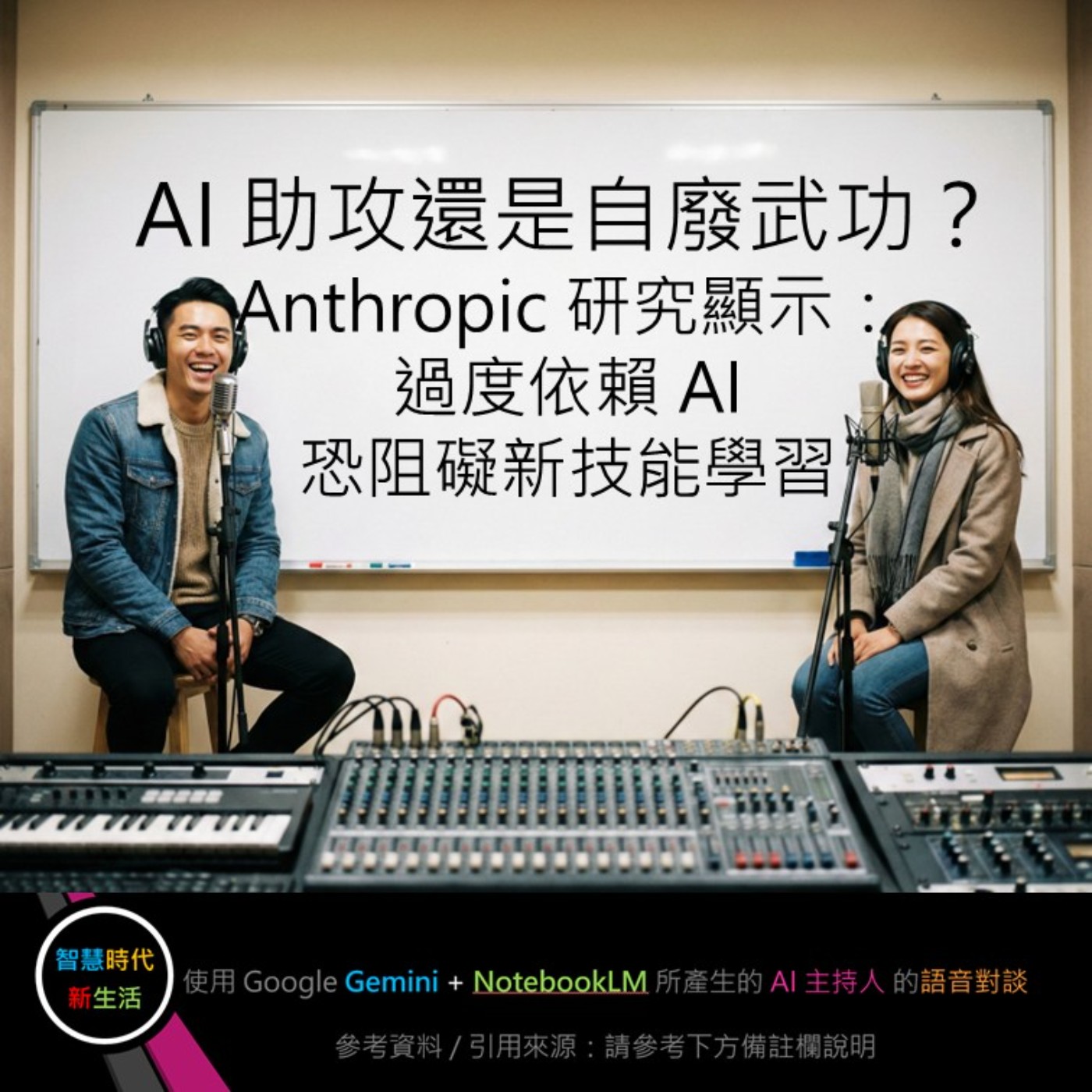 EP.302 [ Podcast ] AI 助攻還是自廢武功？Anthropic 研究顯示：過度依賴 AI 恐阻礙新技能學習 episode artwork