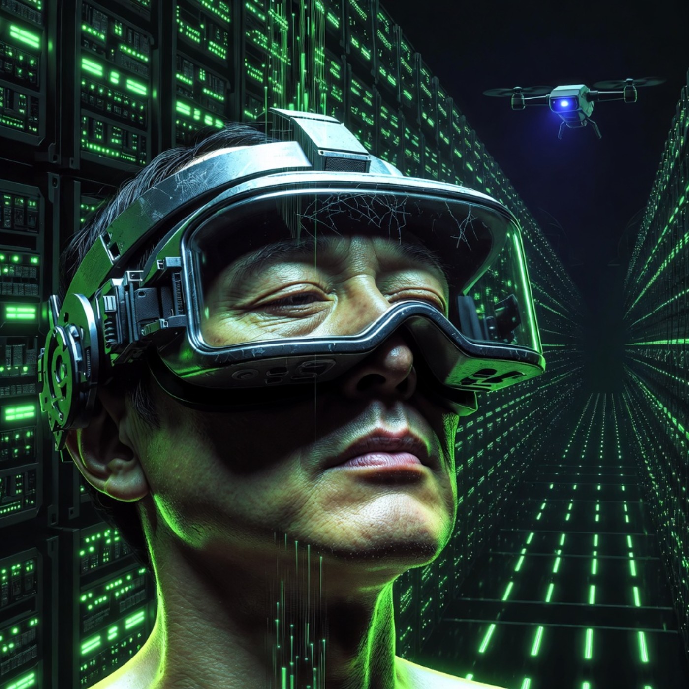 《綠燈、熱湯與VR：無用者生存指南》第一集：數據中心的寂靜—當反抗成為遊戲 episode artwork