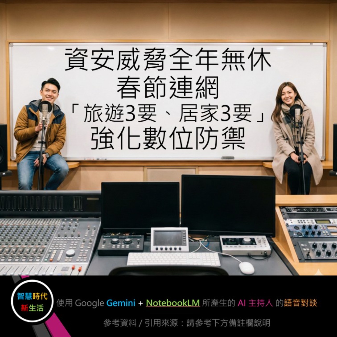 EP.282 [ Podcast ] 資安威脅全年無休，春節連網「旅遊3要、居家3要」強化數位防禦 episode artwork