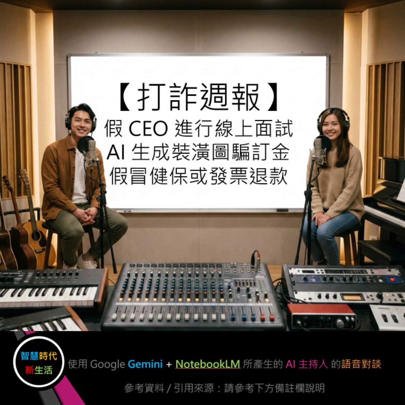 EP.285 [ Podcast ] 【打詐週報】假 CEO 進行線上面試 / AI 生成裝潢圖騙訂金 /  假冒健保或雲端發票退款 episode artwork