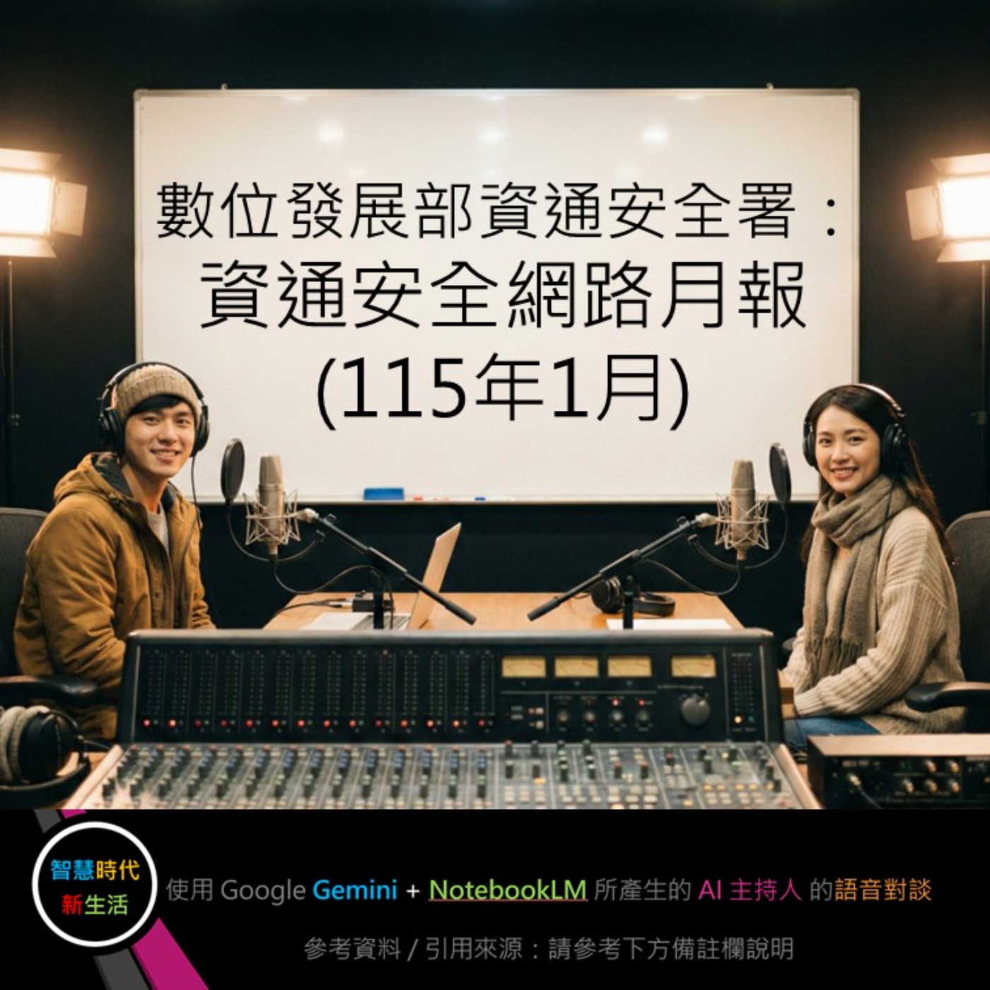 EP.294 [ Podcast ] 數位發展部資通安全署：資通安全網路月報 (115年1月) episode artwork