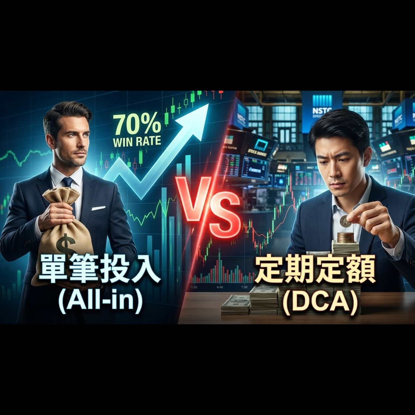 一次投入 vs 定期定額,結果超出預期 一次投入 vs 定期定額,結果超出預期