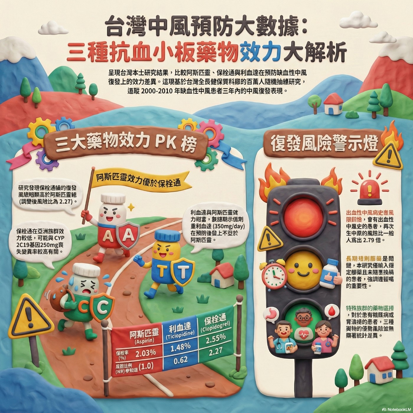 台灣人防中風阿斯匹靈勝過保栓通 episode artwork