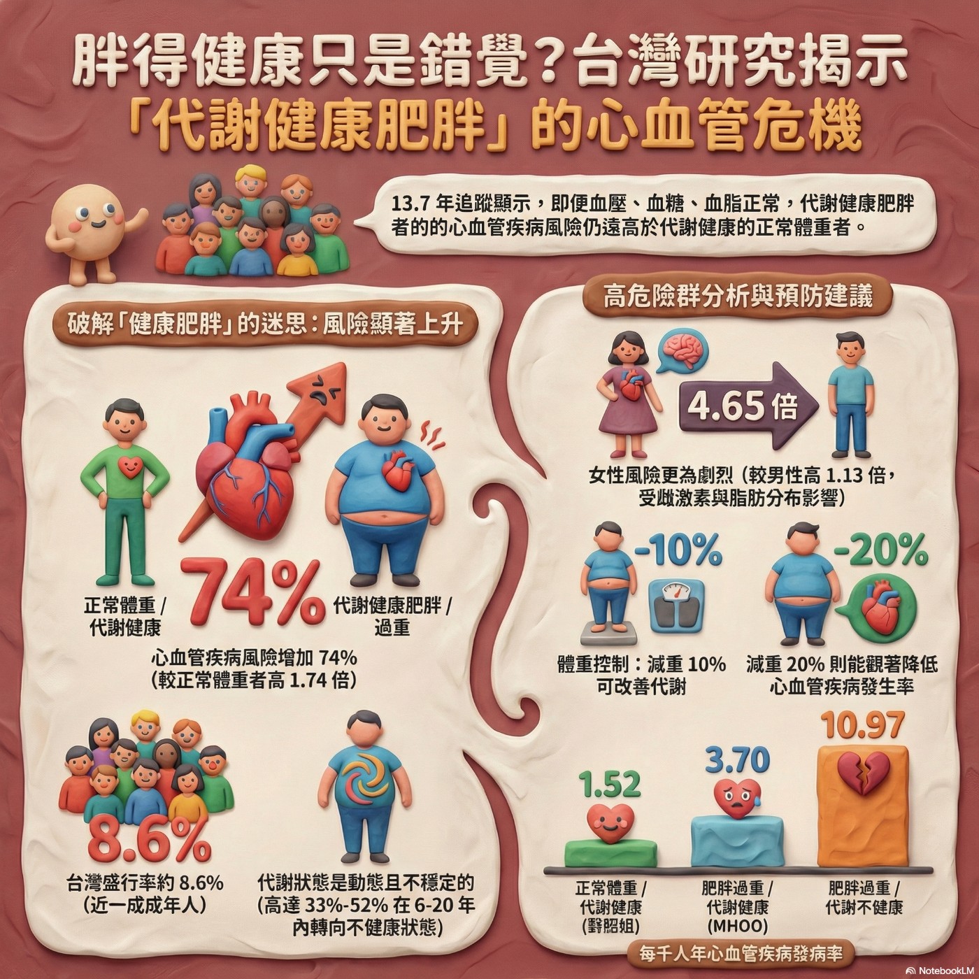 台灣代謝健康型肥胖與心血管疾病風險之關聯研究 episode artwork