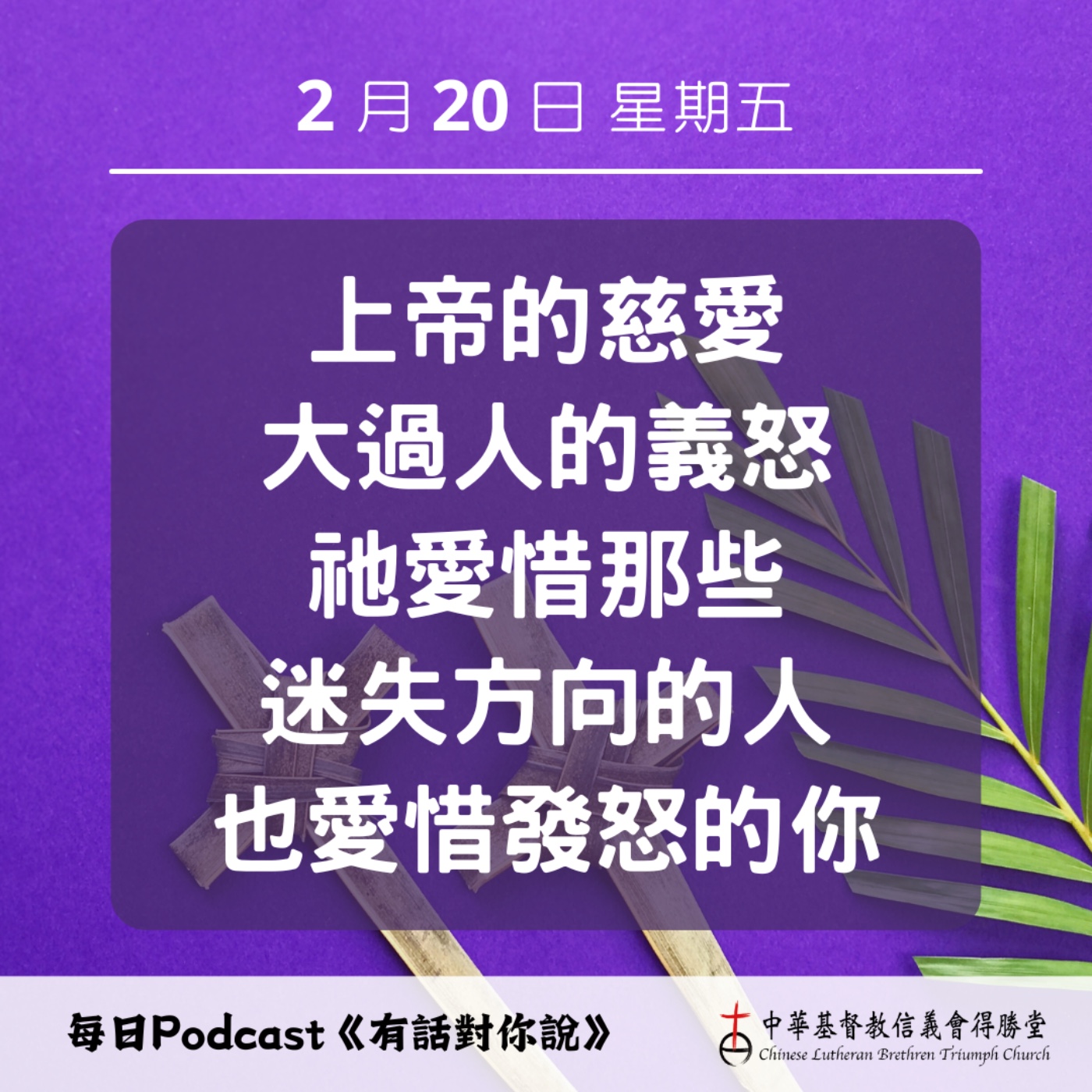 20260220不講理的慈愛 episode artwork
