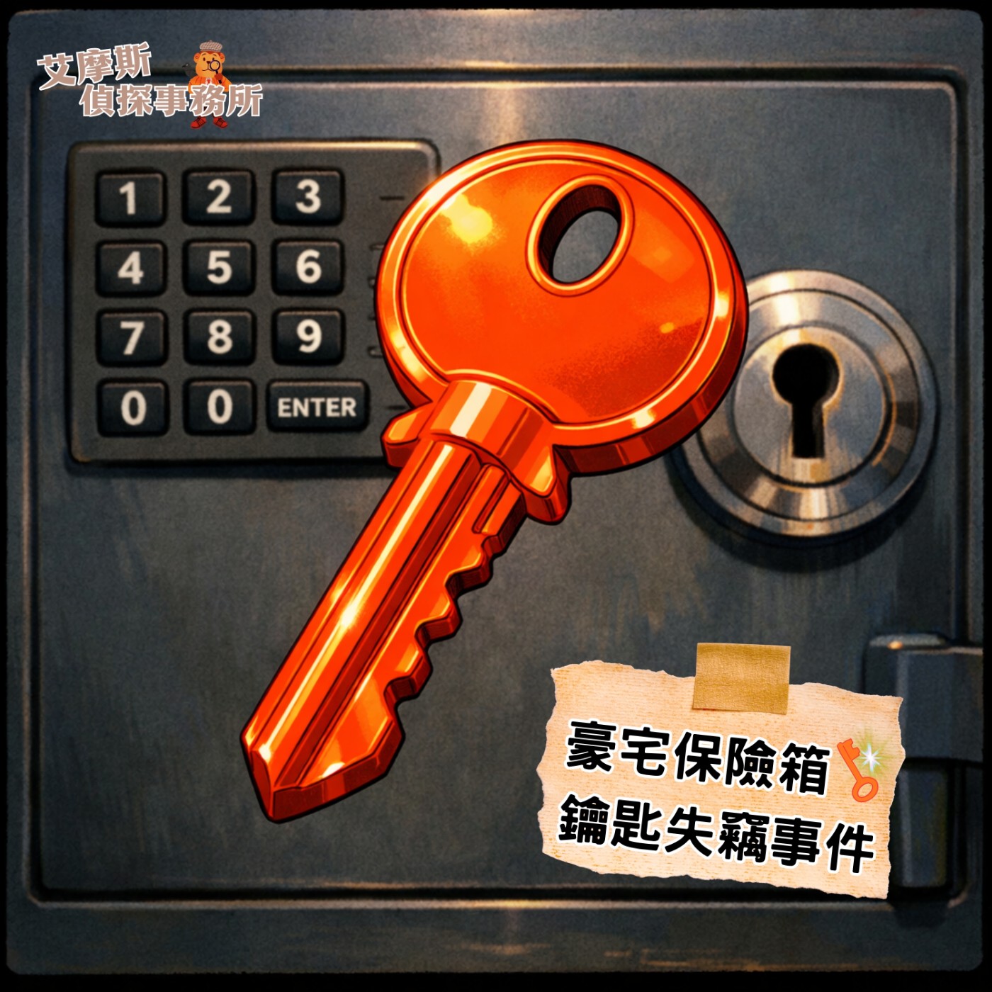 🐴 Horse好事來了🧨 228連假出遊專車 － 艾摩斯偵探事務所 🗝️ 豪宅保險箱鑰匙失竊事件 ( 大全集)