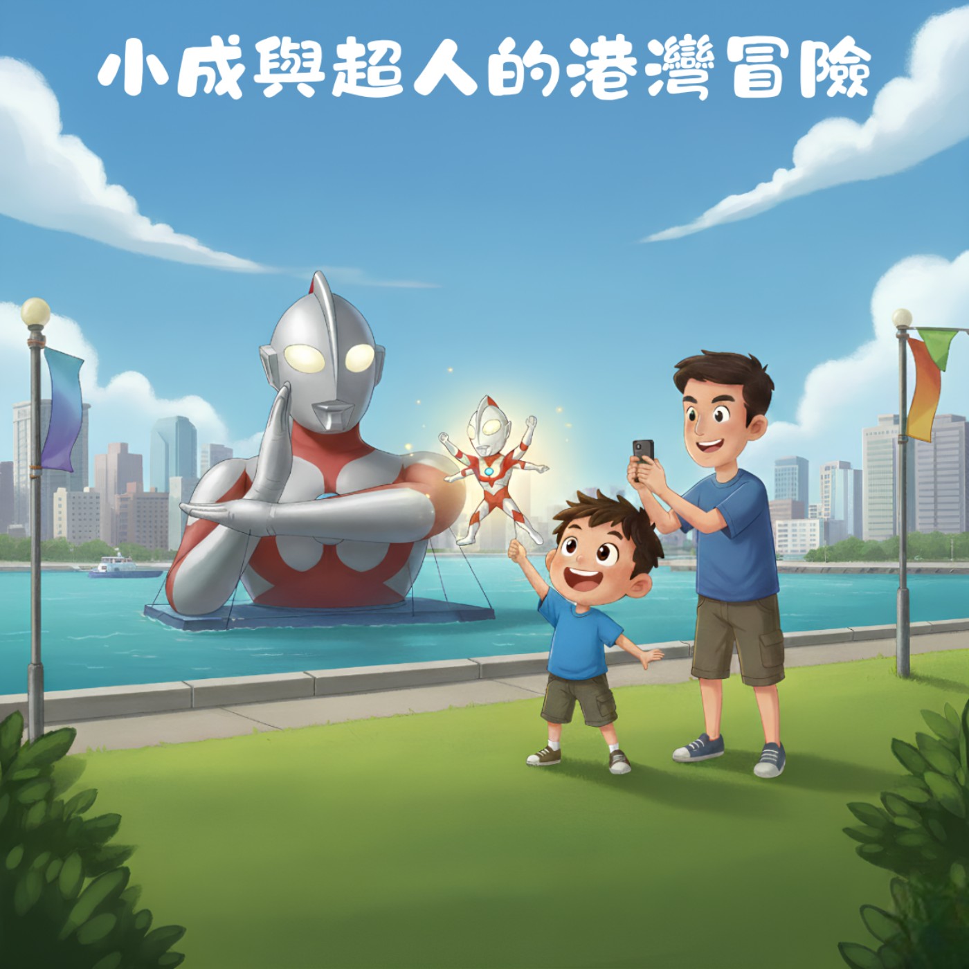 《小成與超人的港灣冒險》｜晚安故事時間
