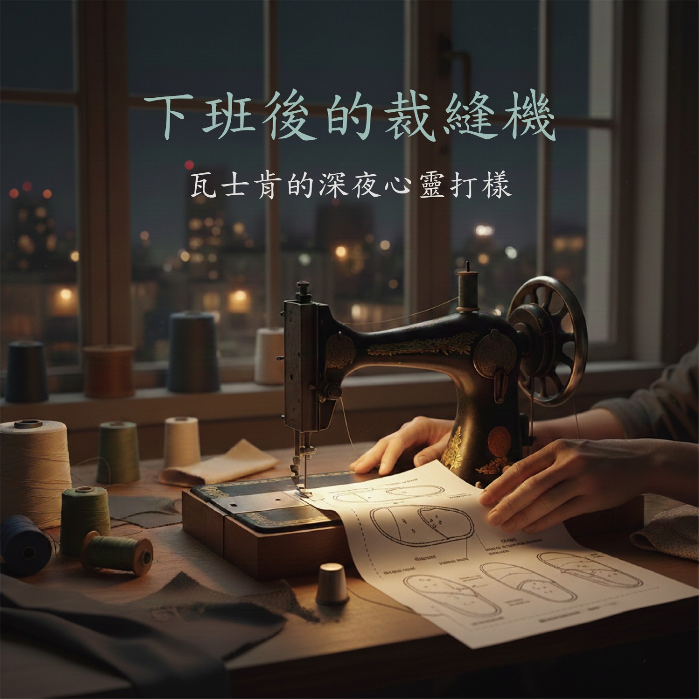 下班後的裁縫機