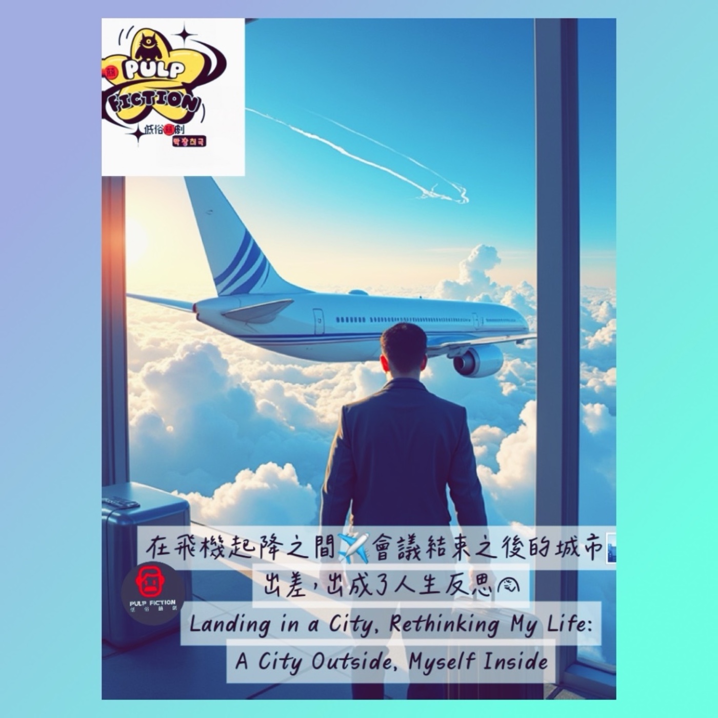 在飛機起降之間✈️會議結束之後的城市🏙️ 出差，出成了人生反思🤔 Landing in a City, Rethinking My Life: A City Outside, Myself Inside.S05第五季EP275集