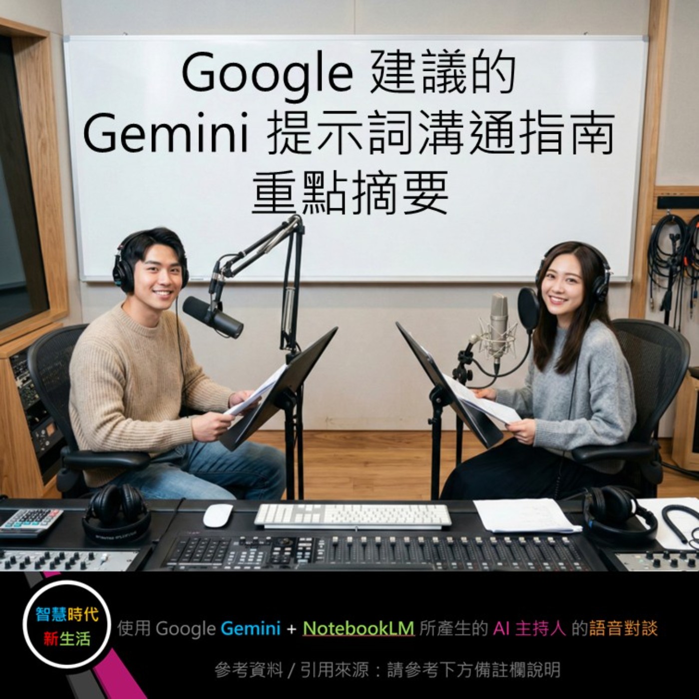 EP.310 [ Podcast ] Google 建議的 Gemini 提示詞溝通指南重點摘要 episode artwork