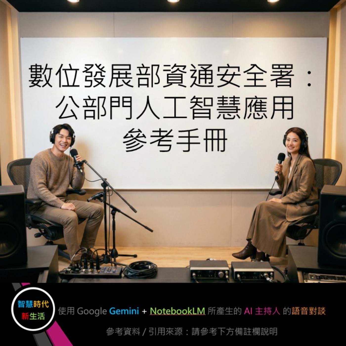 EP.314 [ Podcast ] 數位發展部資通安全署：公部門人工智慧應用參考手冊 episode artwork