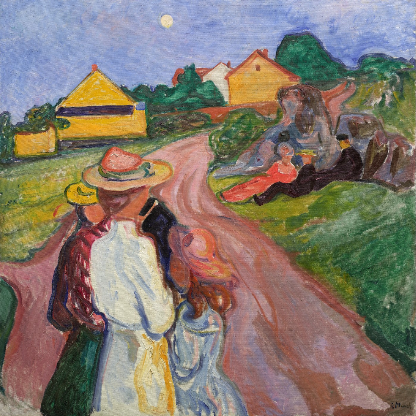 #371 吶喊之外的平靜 - 孟克《仲夏夜》