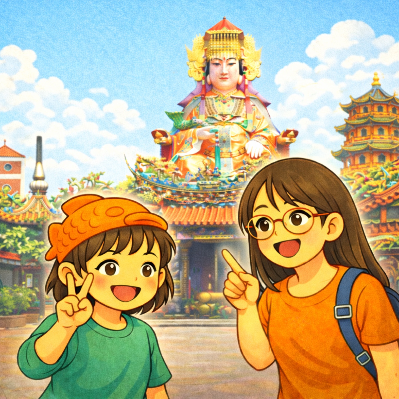 EP31：竹苗篇 - 懶人小旅行哲學：巨大媽祖、摸金元寶與排隊飲料 episode artwork