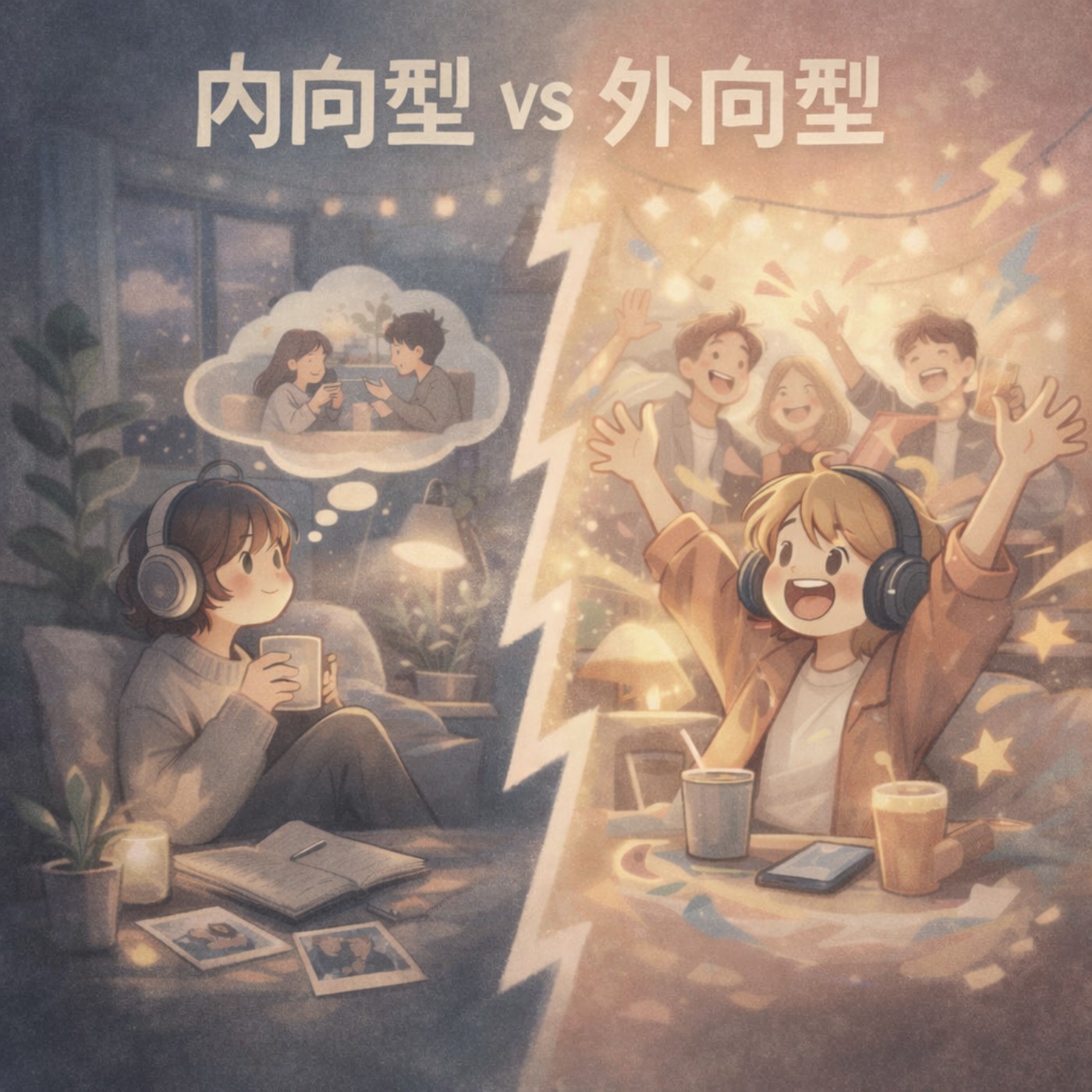 Ep.006 閒聊 | 友誼(下)：內向型人格和外向性人格對面對友誼的思想差異 episode artwork