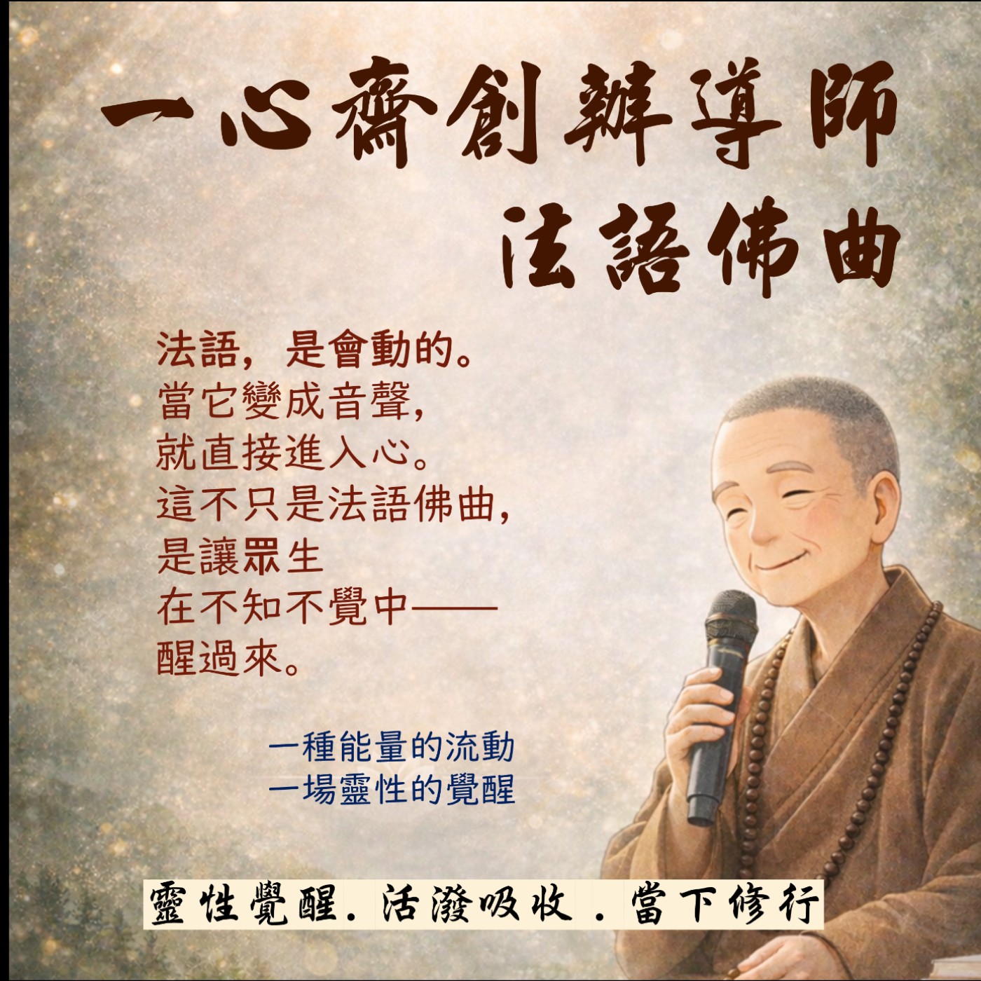 一心齋創辦導師法語佛曲