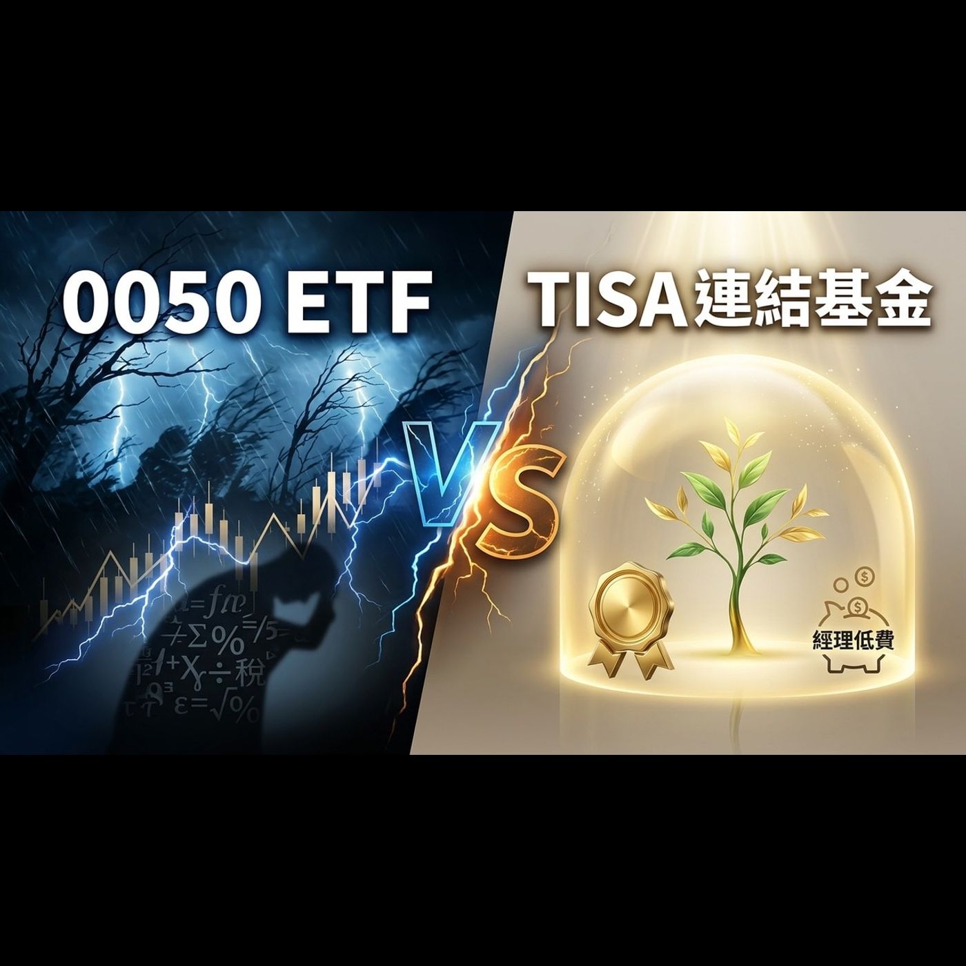 0050 ETF vs TISA 連結基金|成本與稅務誰贏? 0050 ETF vs TISA 連結基金|成本與稅務誰贏?