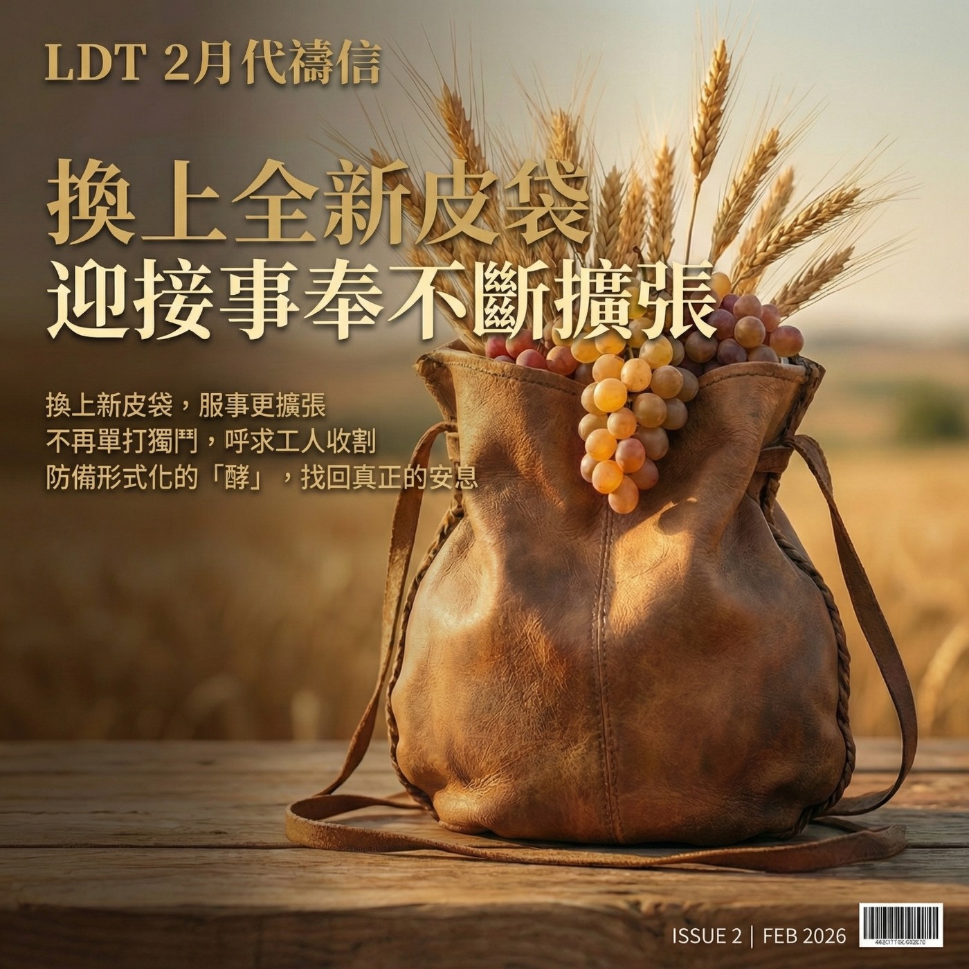 【LDT 晨禱門訓 2 月回顧】換上全新皮袋迎接事奉不斷擴張