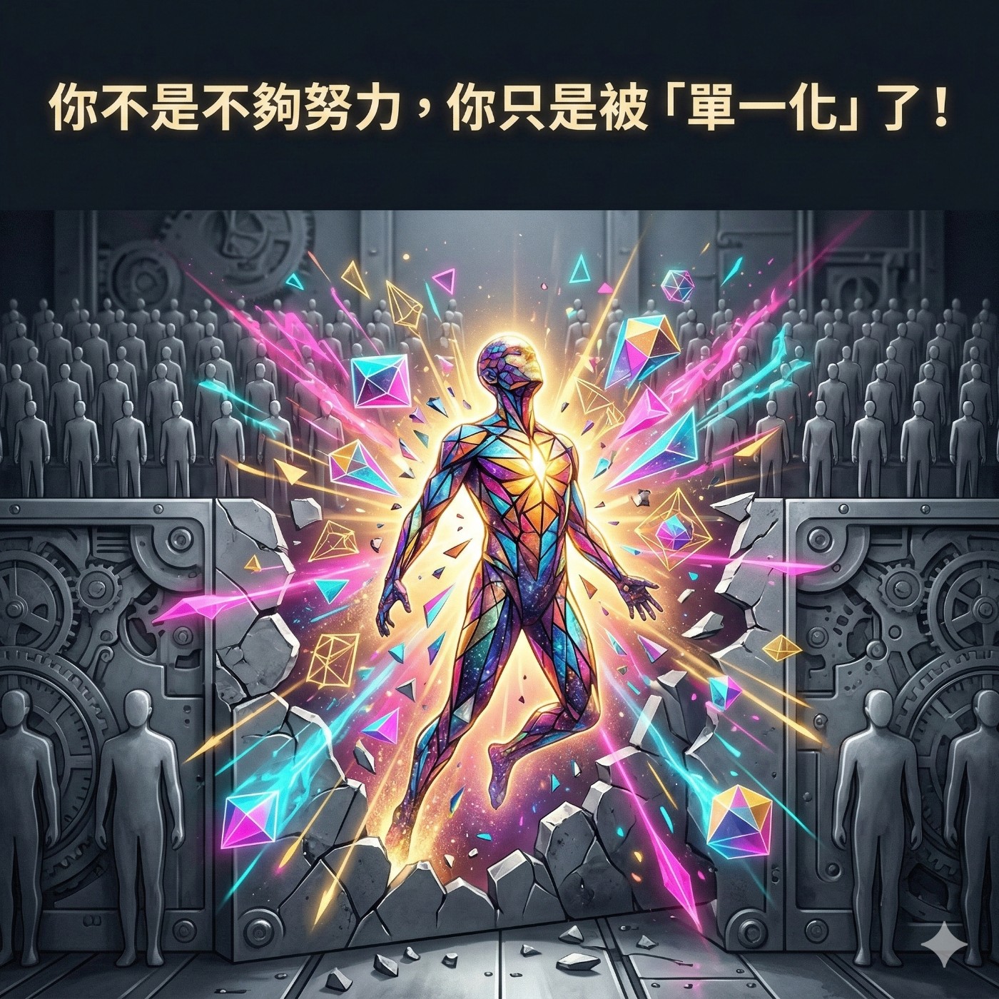 你不是不夠努力，你只是被「單一化」了！第一集：單一化文明的危機—我們為何越努力越異化？ episode artwork