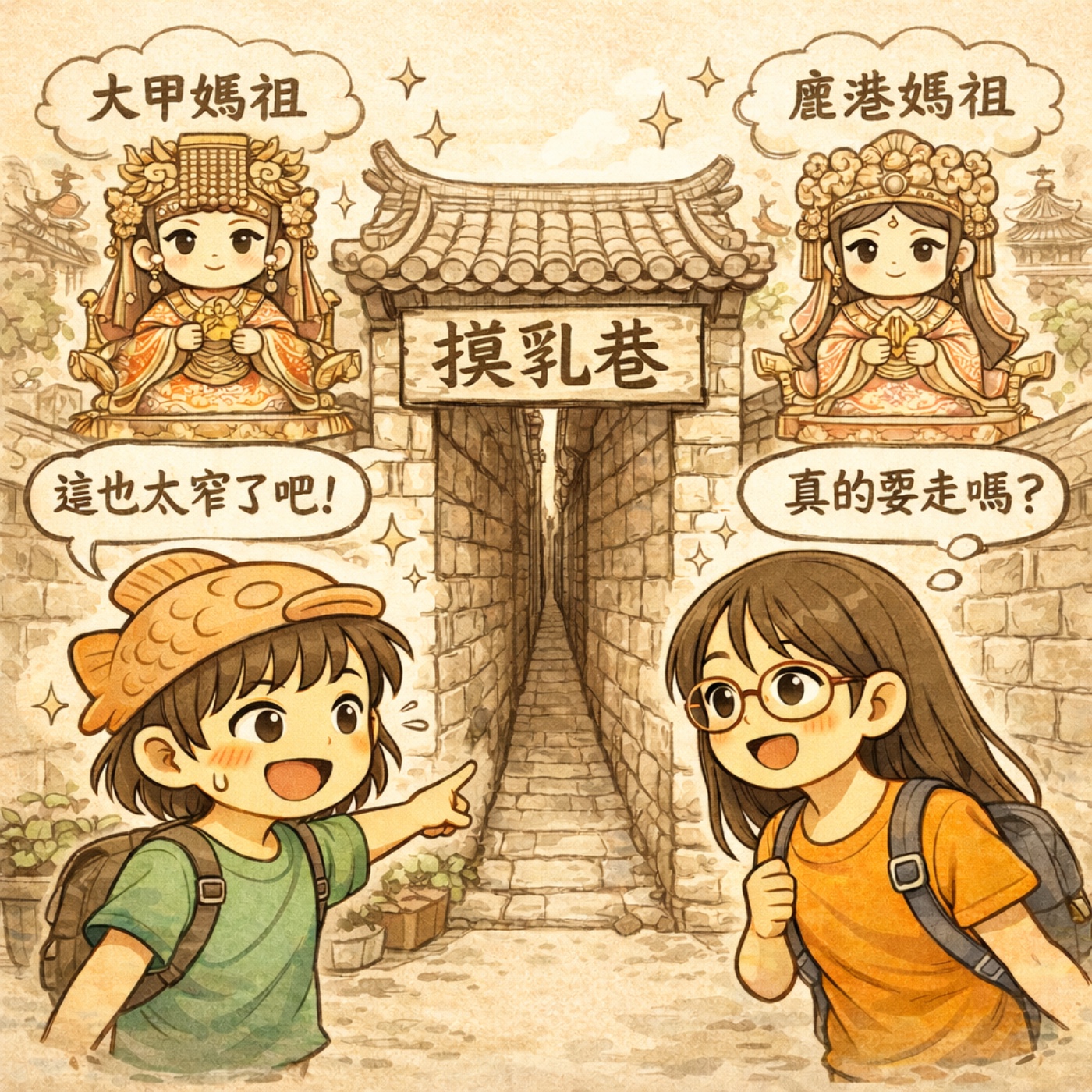 EP32：媽祖篇-懶人小旅行哲學：大甲媽祖 × 鹿港老街 × 摸乳巷探險 episode artwork
