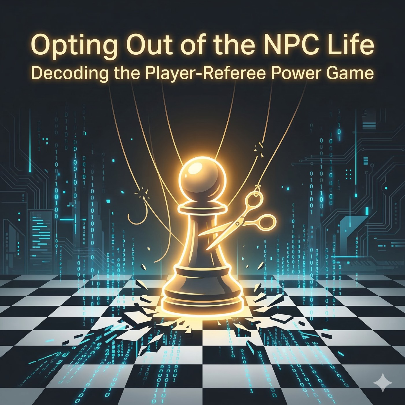 《拒當體制 NPC：看懂「球員兼裁判」的權力遊戲》第一集：誰壟斷了遊戲？揭開「球員兼裁判」的權力結構 episode artwork