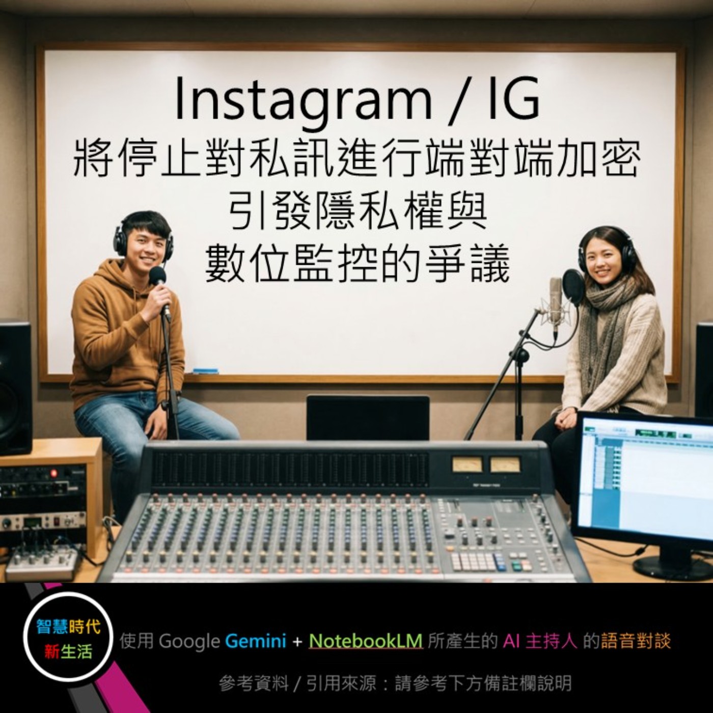 EP.321 [ Podcast ] Instagram / IG 將停止對私訊進行端對端加密，引發隱私權與數位監控的爭議 episode artwork
