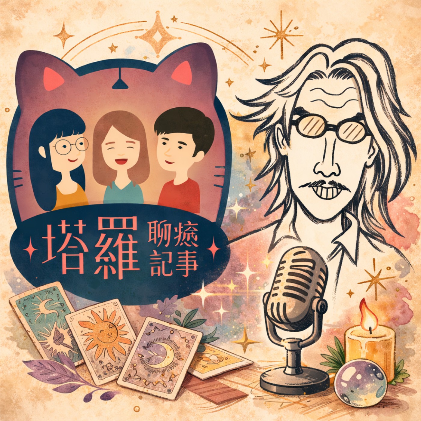EP471｜貓空、泰北與22K ft. 塔羅聊癒記事一騰