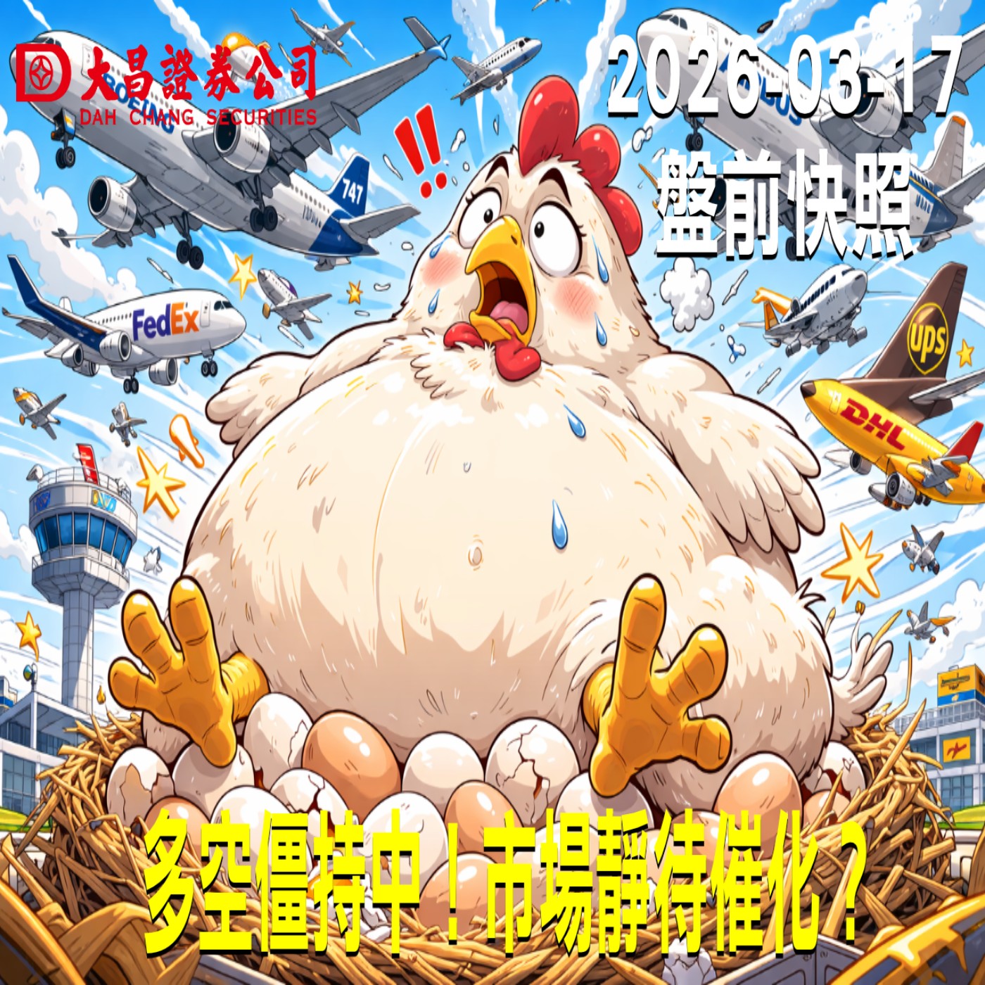 【大昌證券】2026年3月17日 盤前快照: 多空僵持中！市場靜待催化？ episode artwork
