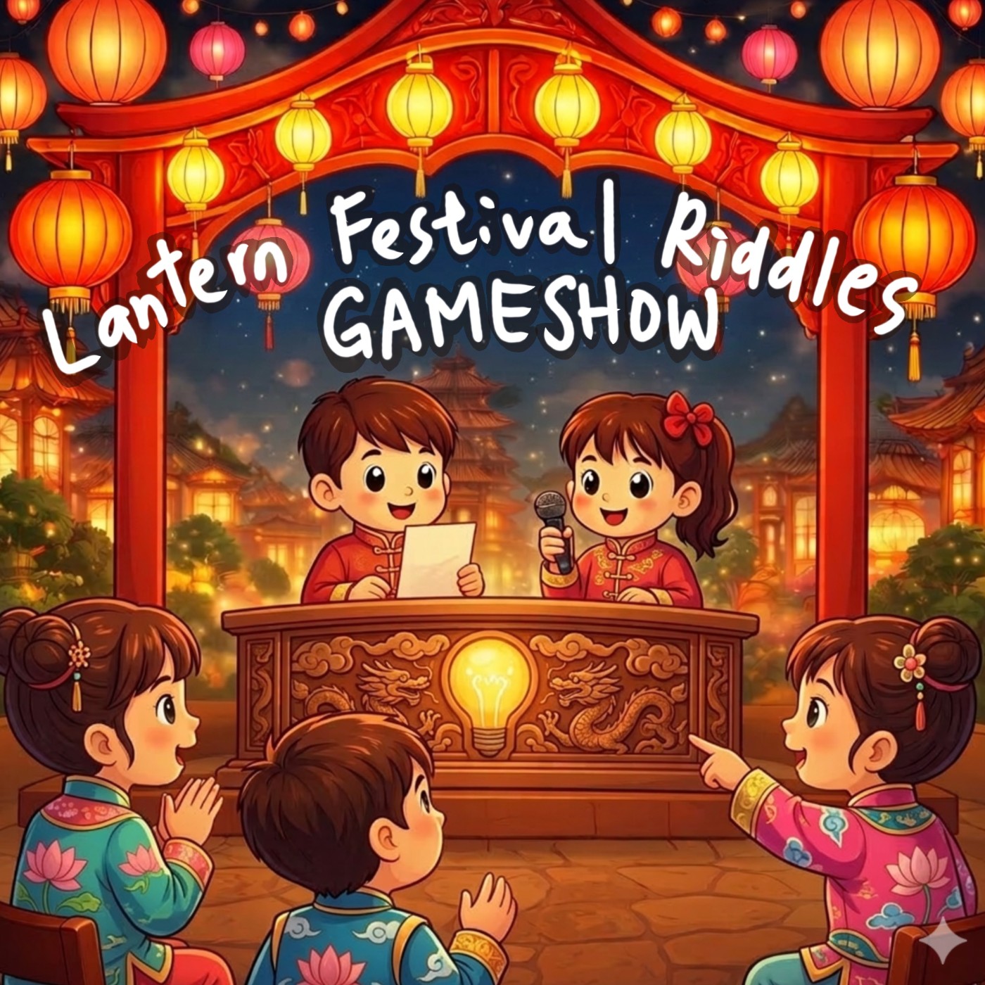 Ep229｜元宵猜謎遊戲 Lantern Festival Riddles Gameshow (feat. Elu)