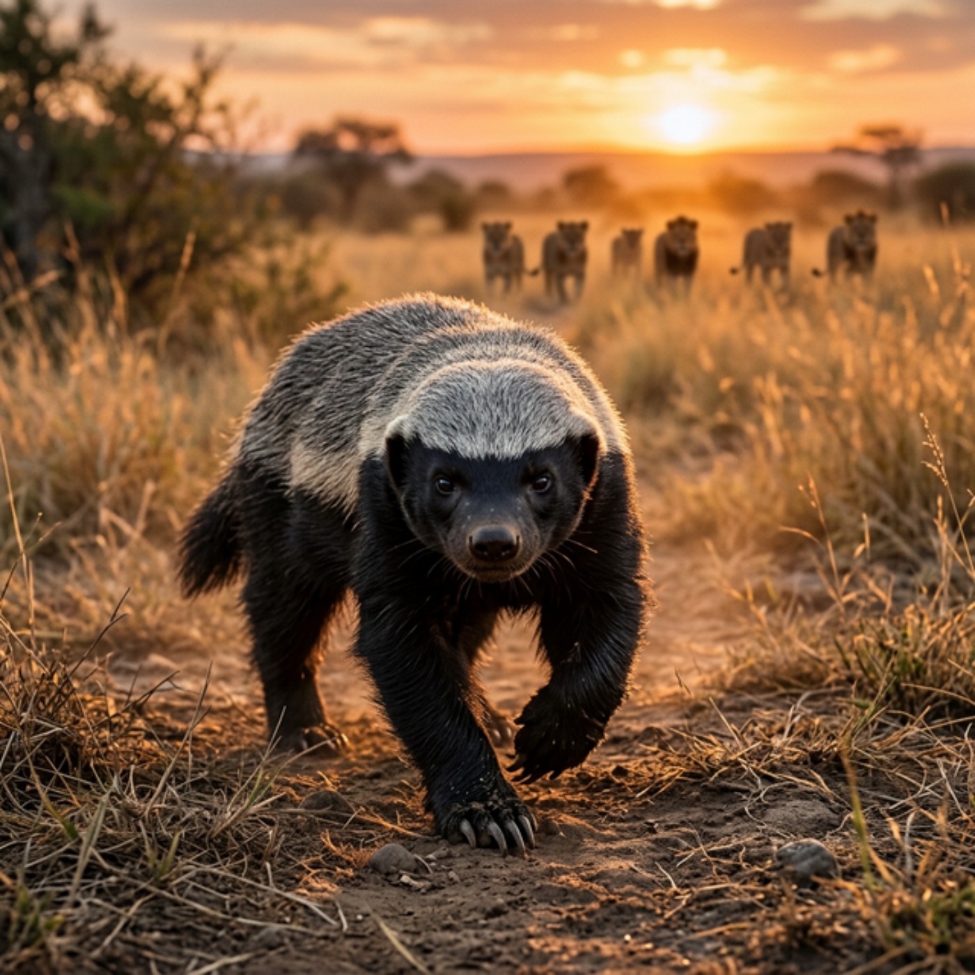 〈EP.202｜為什麼你絕對不想惹「平頭哥」？蜜獾的無畏傳奇〉 封面