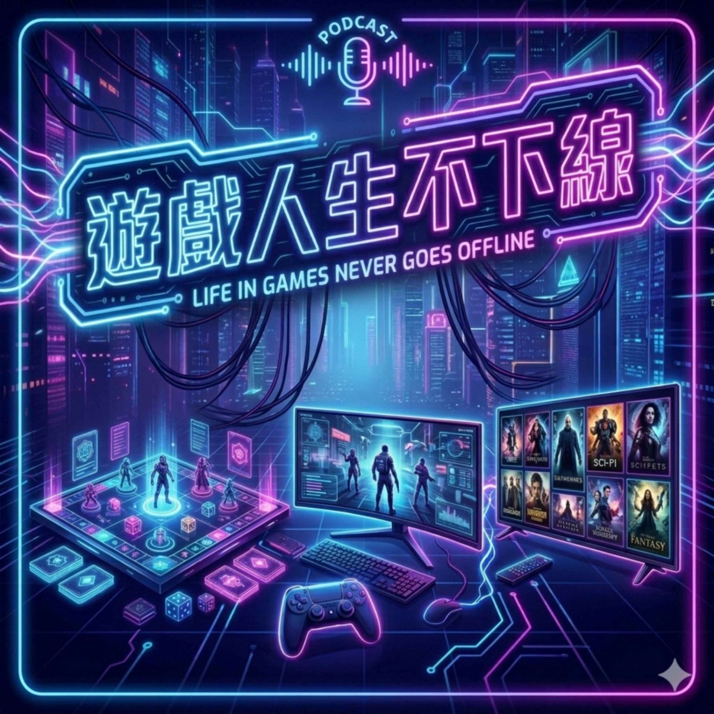 遊戲人生不下線|從桌遊預演風險，佈局你的進化人生 podcast artwork