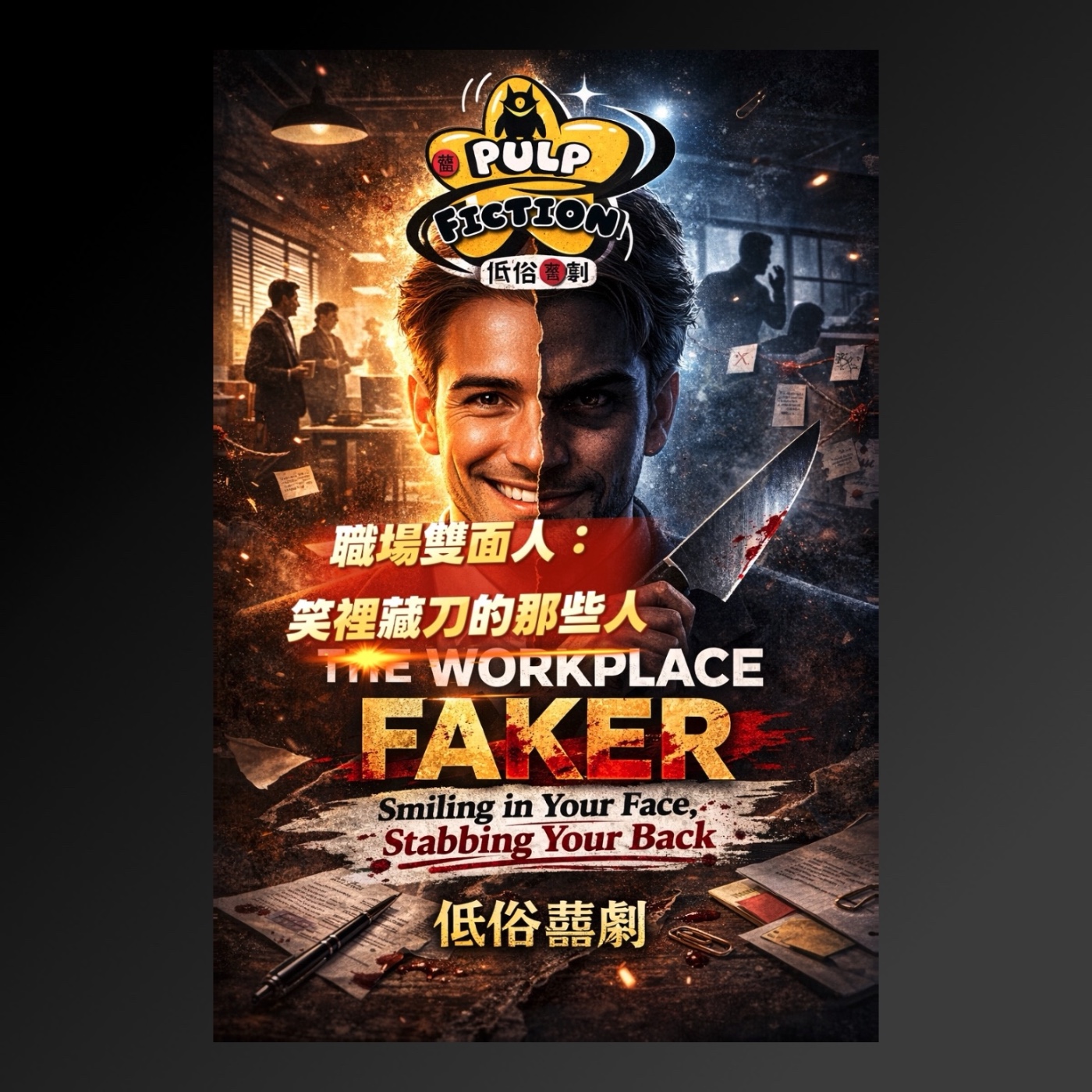 職場雙面人：笑裡藏刀的那些人The Workplace Faker ： Smiling in Your Face, Stabbing Your Back❗️❗️S05第五季EP281集