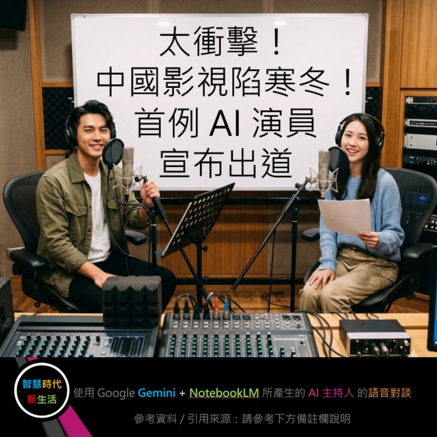 EP.323 [ Podcast ] 太衝擊！中國影視陷寒冬！首例 AI 演員宣布出道 episode artwork