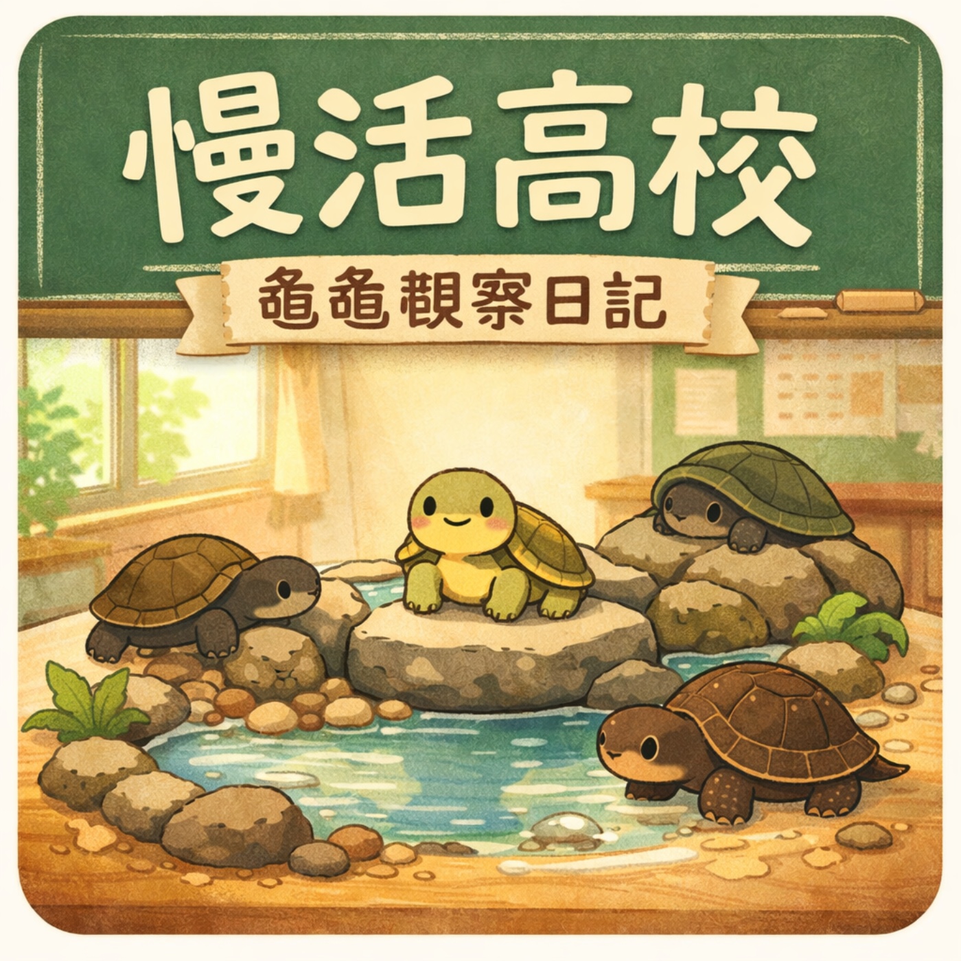 慢活高校 EP1 ｜ 我的四隻蛋龜 episode artwork