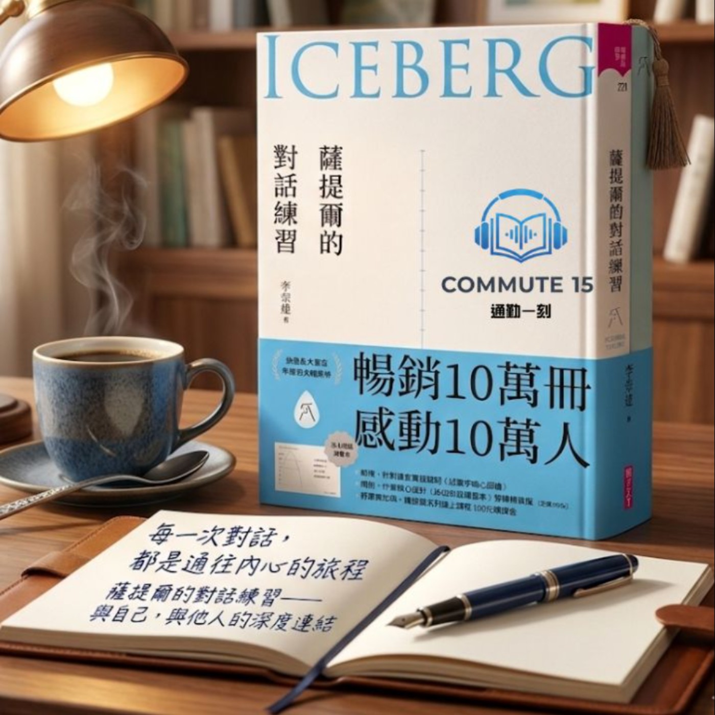 通勤一刻｜《薩提爾的對話練習》：從高壓會議到失控餐桌，如何用「冰山模型」化解溝通死局？ episode artwork