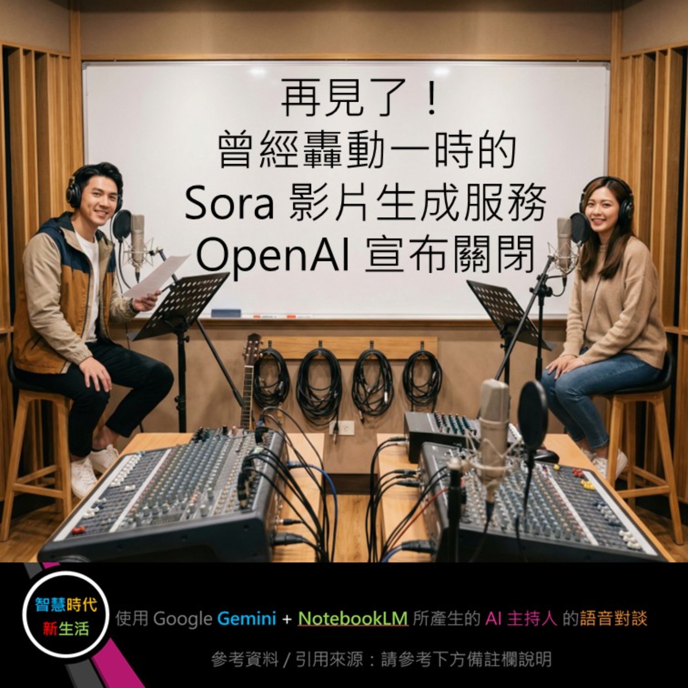 EP.329 [ Podcast ] 再見了！曾經轟動一時的 Sora 影片生成服務，OpenAI 宣布關閉 episode artwork