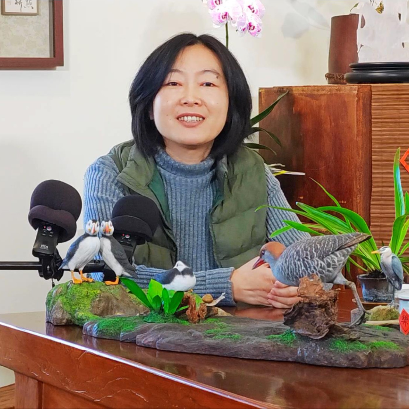 生態鳥雕、葉旻碧 專訪（南投縣－竹山鎮、寬坐藝術坊）