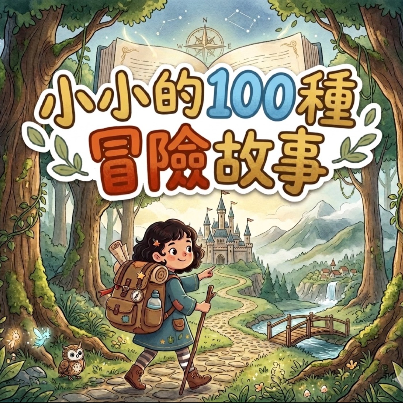 小小的100種冒險故事 cover