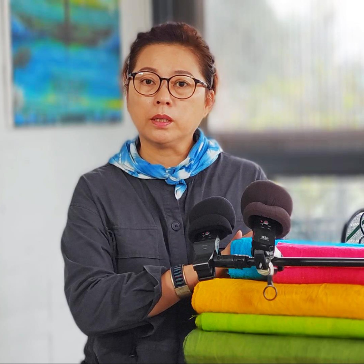 手織布藝術、李蓉芳 專訪（南投縣－竹山鎮、布種籽織女、忘憂天空渡假村）