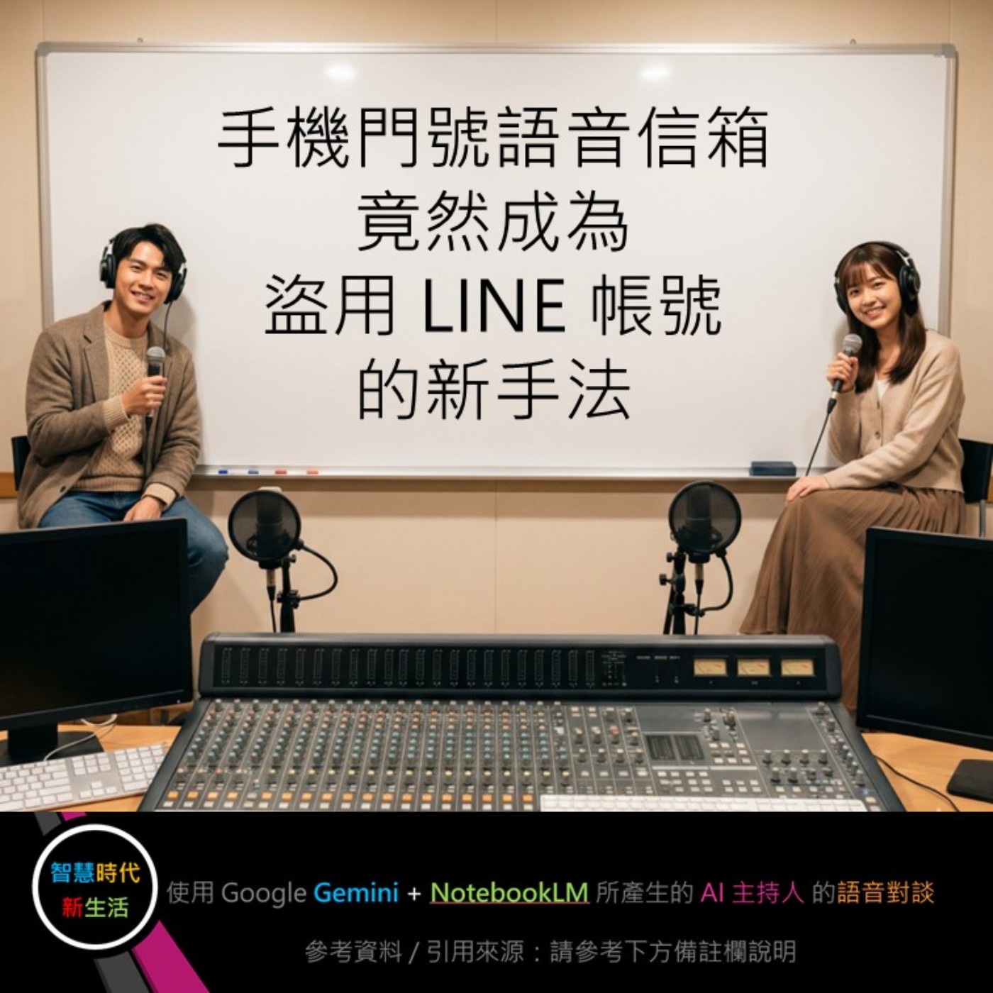 EP.330 [ Podcast ] 手機門號語音信箱竟然成為盜用 LINE 帳號的新手法 episode artwork