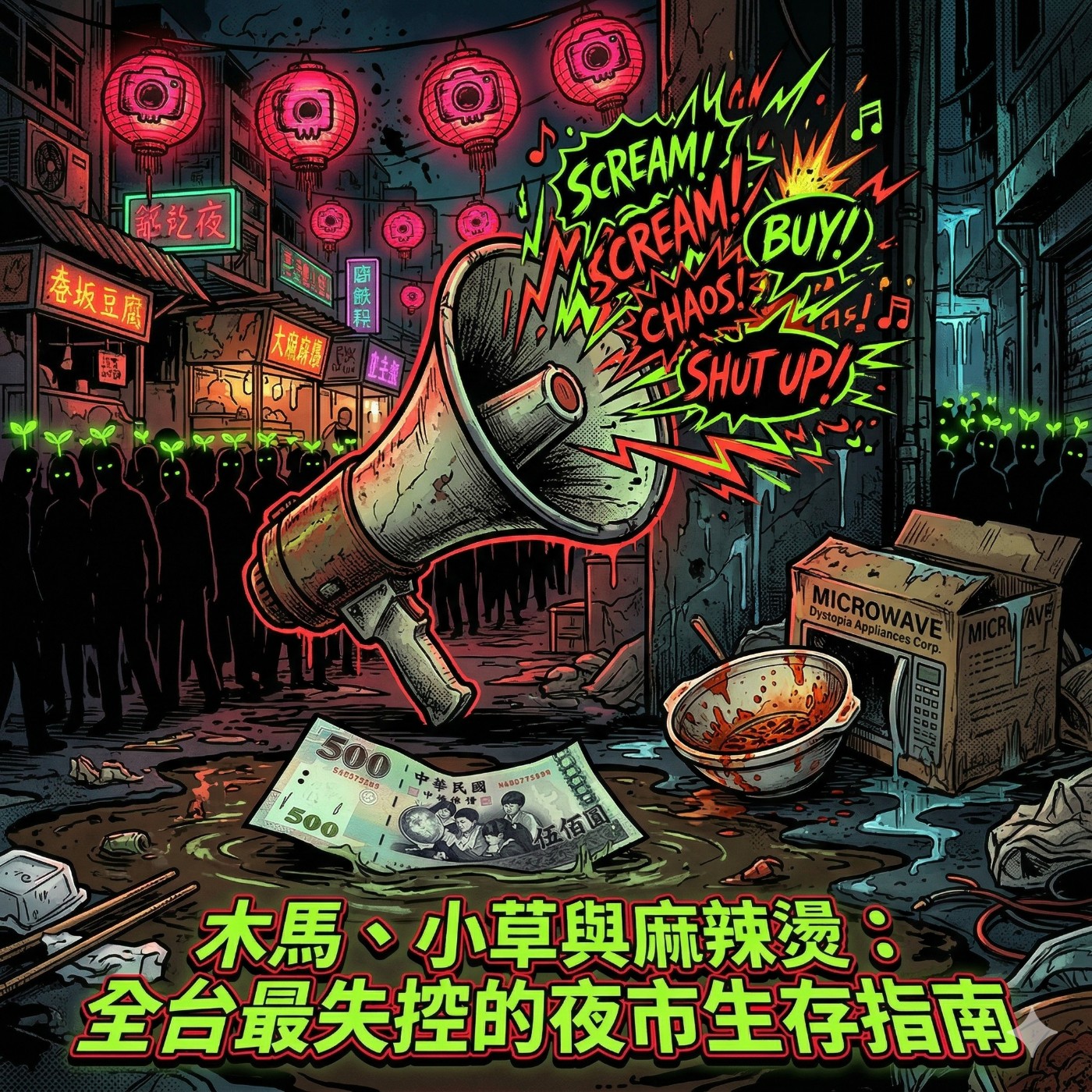 《夜市寓言》番外篇 Part III - 木馬、小草與麻辣燙：全台最失控的夜市生存指南 episode artwork