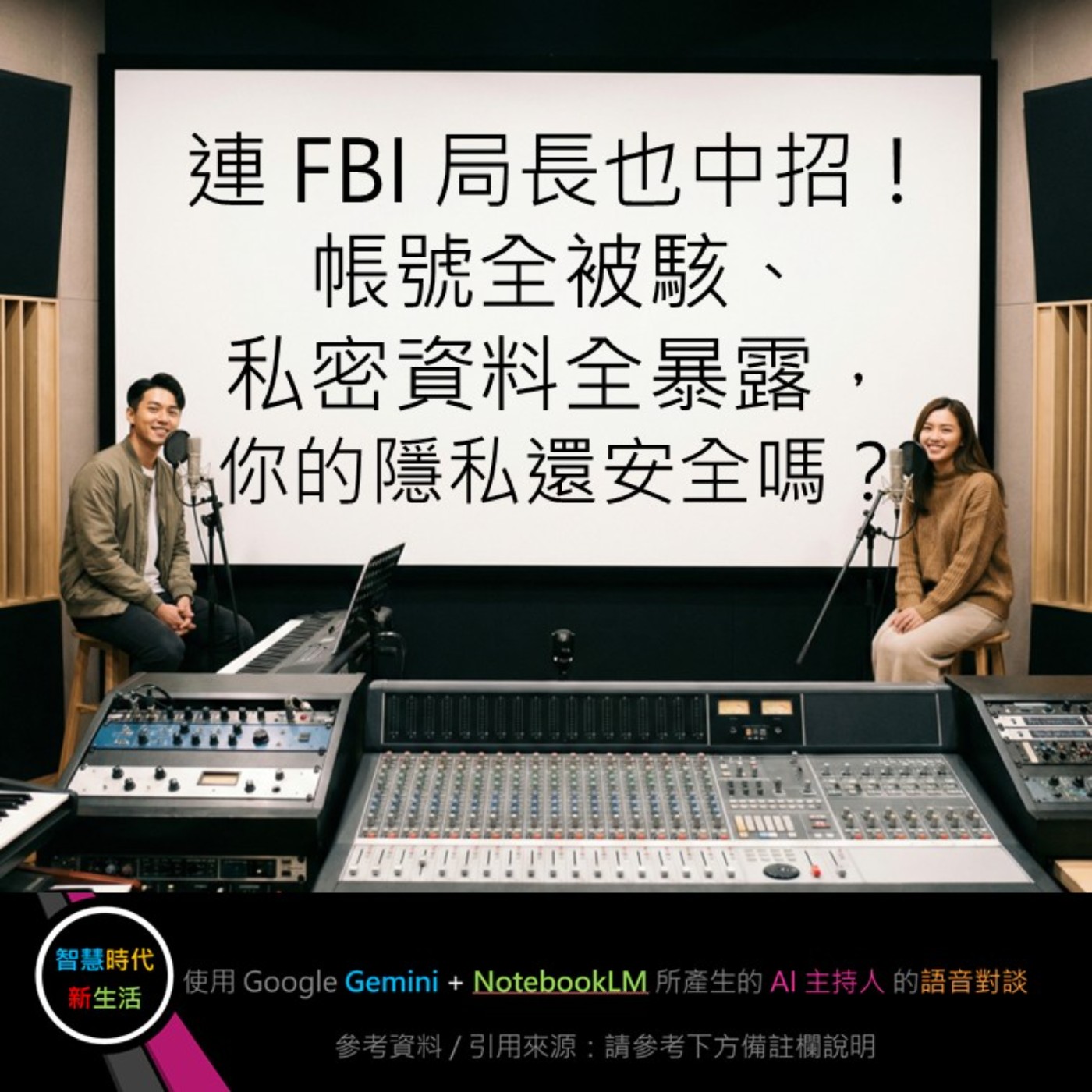 EP.334 [ Podcast ] 連 FBI 局長也中招！帳號全被駭、私密資料全暴露，你的隱私還安全嗎？ episode artwork
