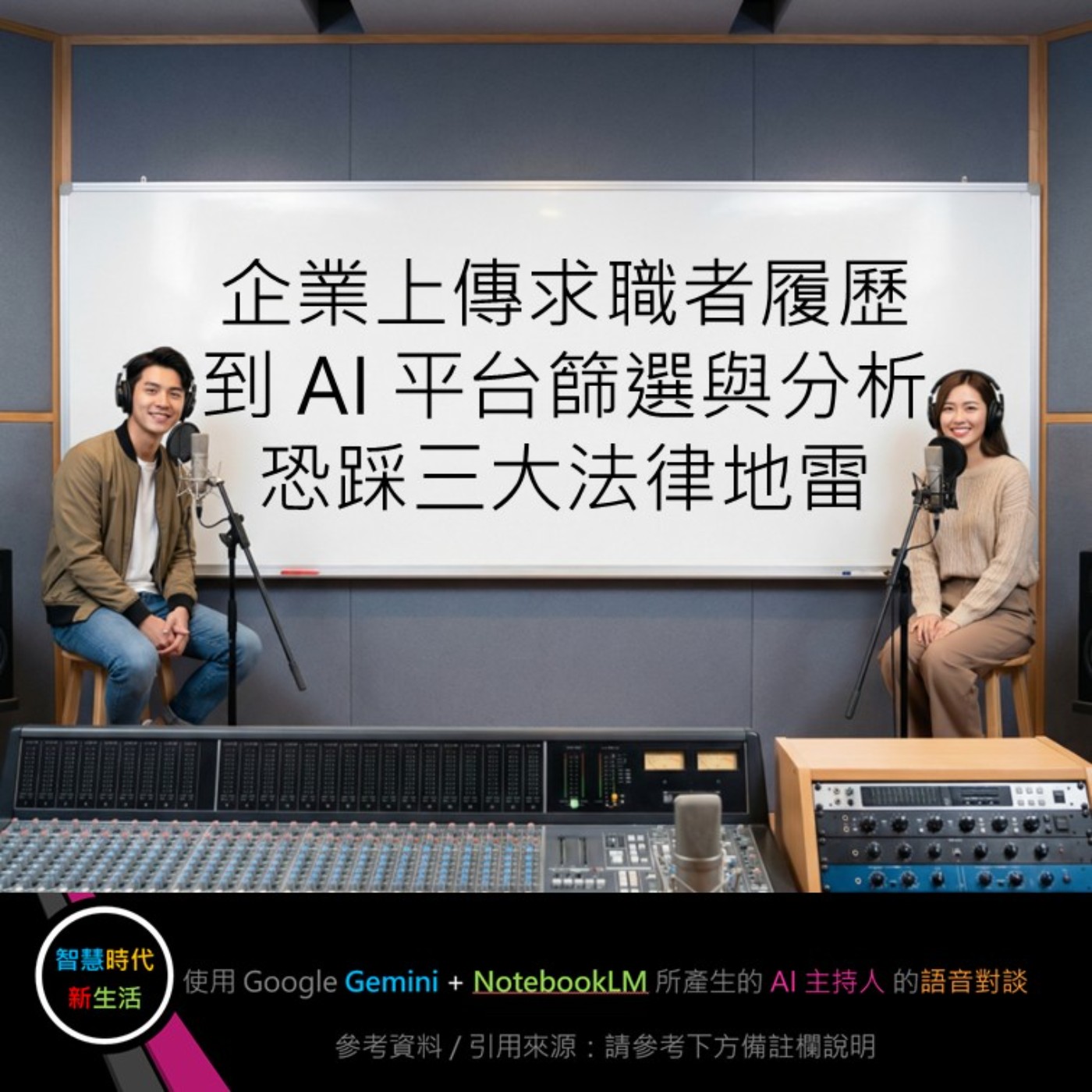 EP.343 [ Podcast ] 企業上傳求職者履歷到 AI 平台篩選與分析，恐踩三大法律地雷 episode artwork