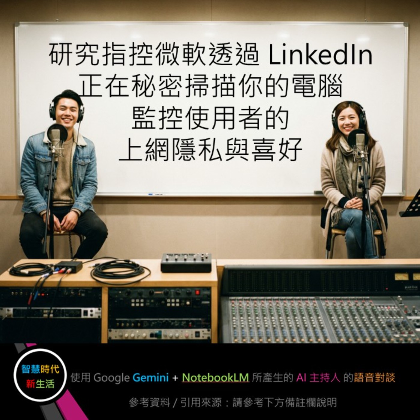 EP.344 [ Podcast ] 研究指控微軟透過 LinkedIn 正在秘密掃描你的電腦，監控使用者的上網隱私與喜好 episode artwork