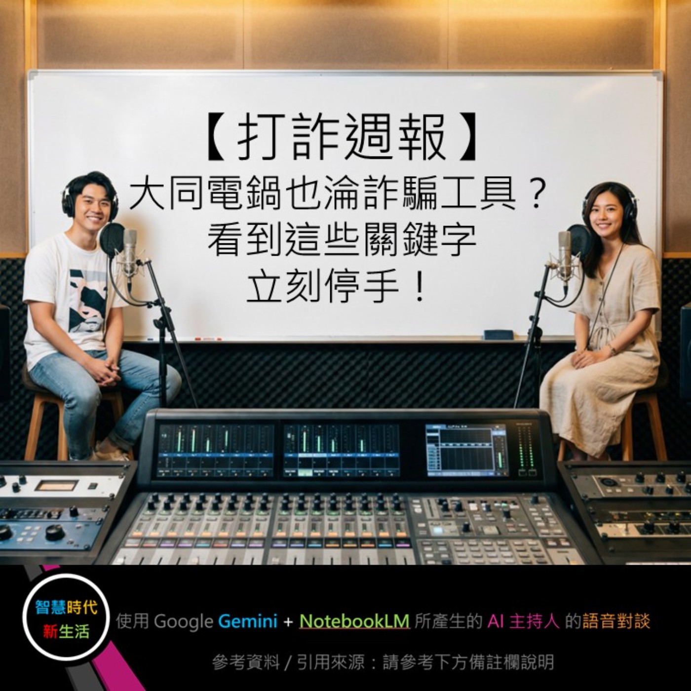 EP.341 [ Podcast ] 【打詐週報】大同電鍋也淪詐騙工具？看到這些關鍵字立刻停手！ episode artwork